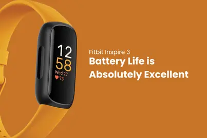 fitbit inspire 3 battery